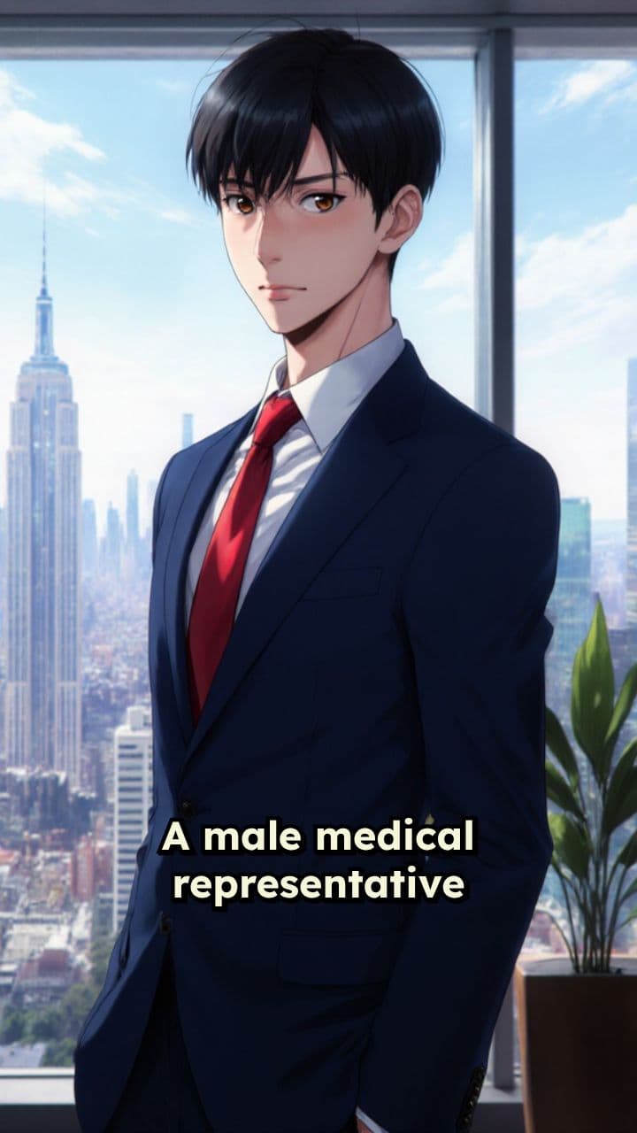 Medical Rep Presenting to Doctor