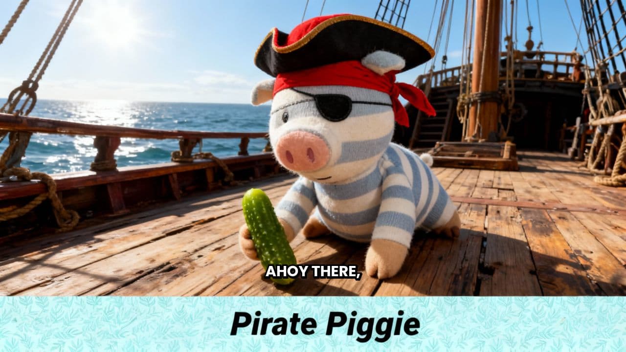 Pirate Piggy's Tangy Treasure