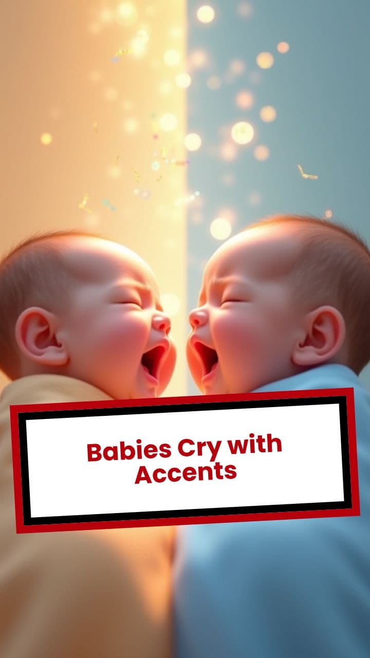 Babies Cry with Accents