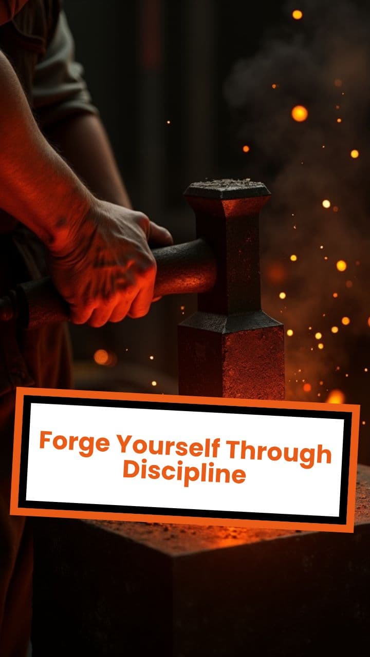 Forge Yourself Through Discipline