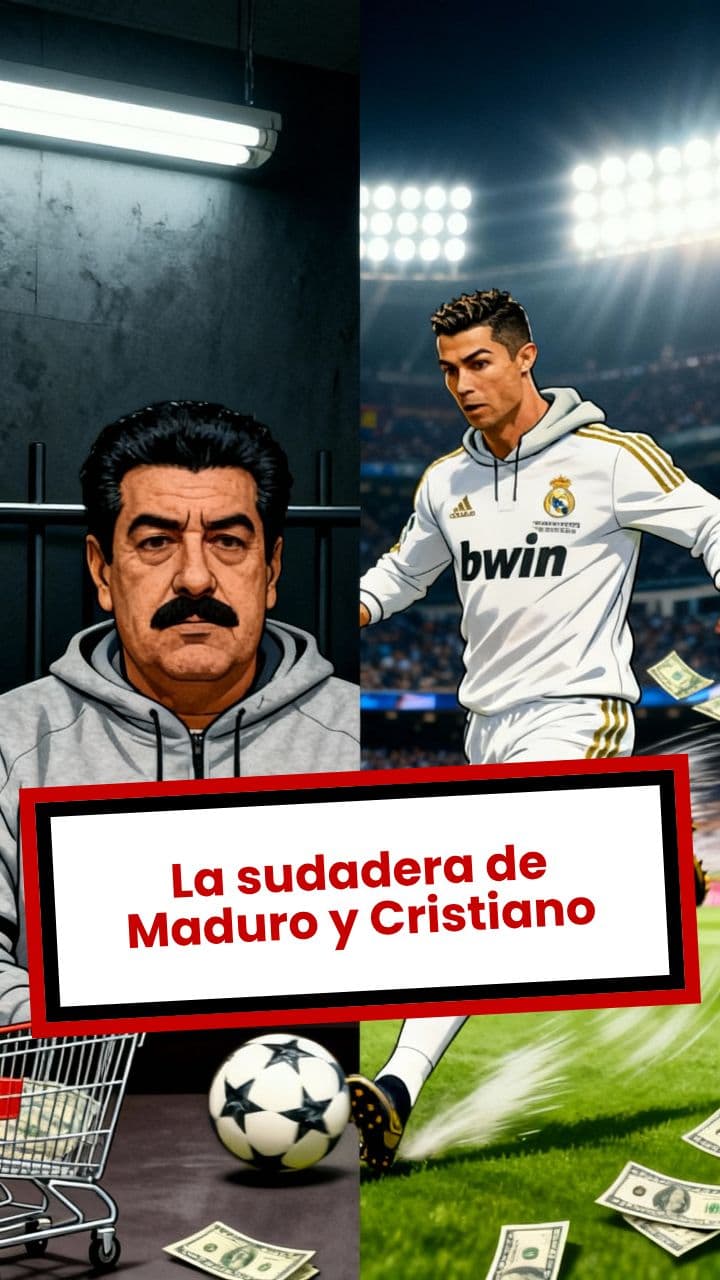 La sudadera de Maduro y Cristiano