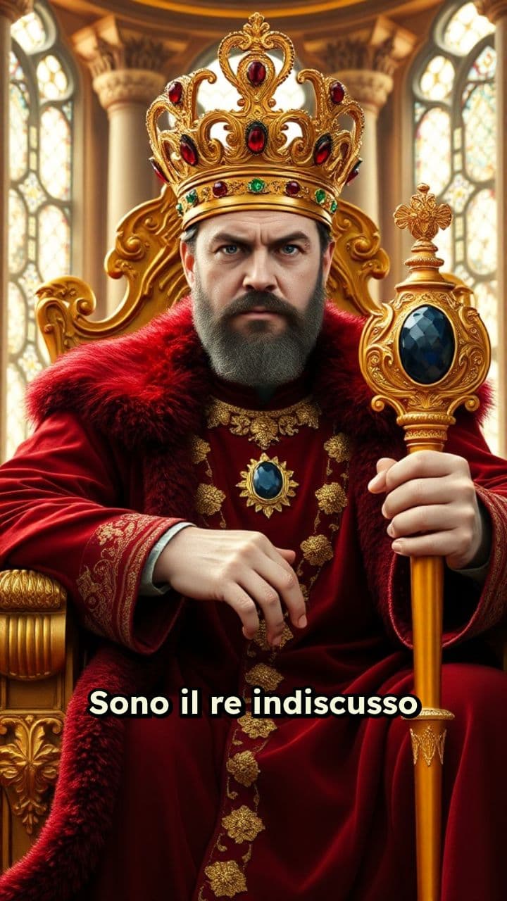 Re del regno e paura in arrivo