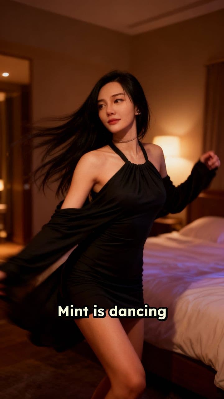 Provocative Dance in Lace