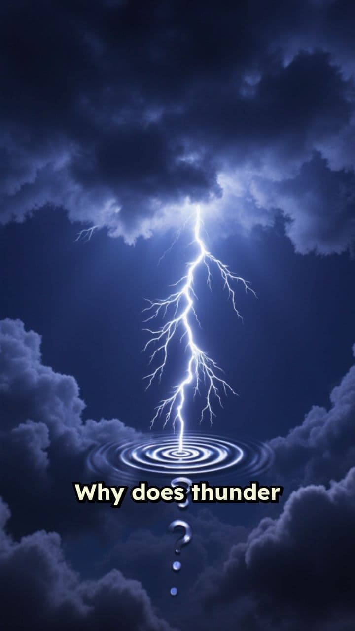 Why Thunder Follows Lightning