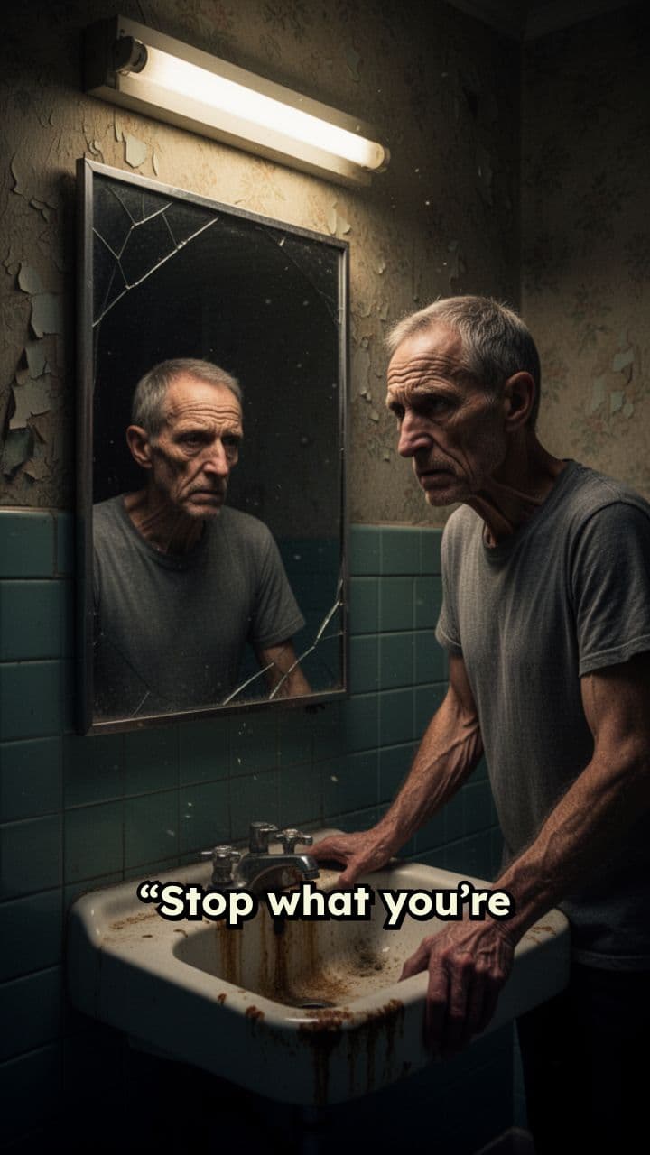 The Reflection That Didn’t Blink