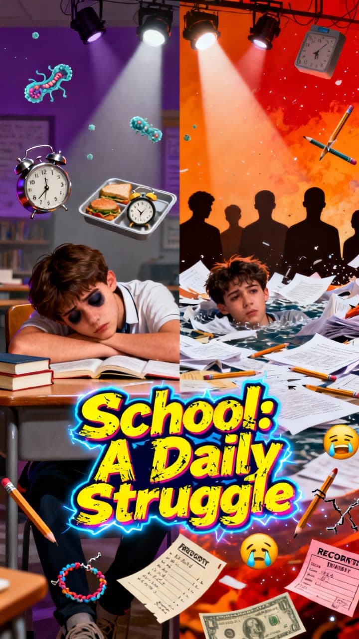 School: A Daily Struggle