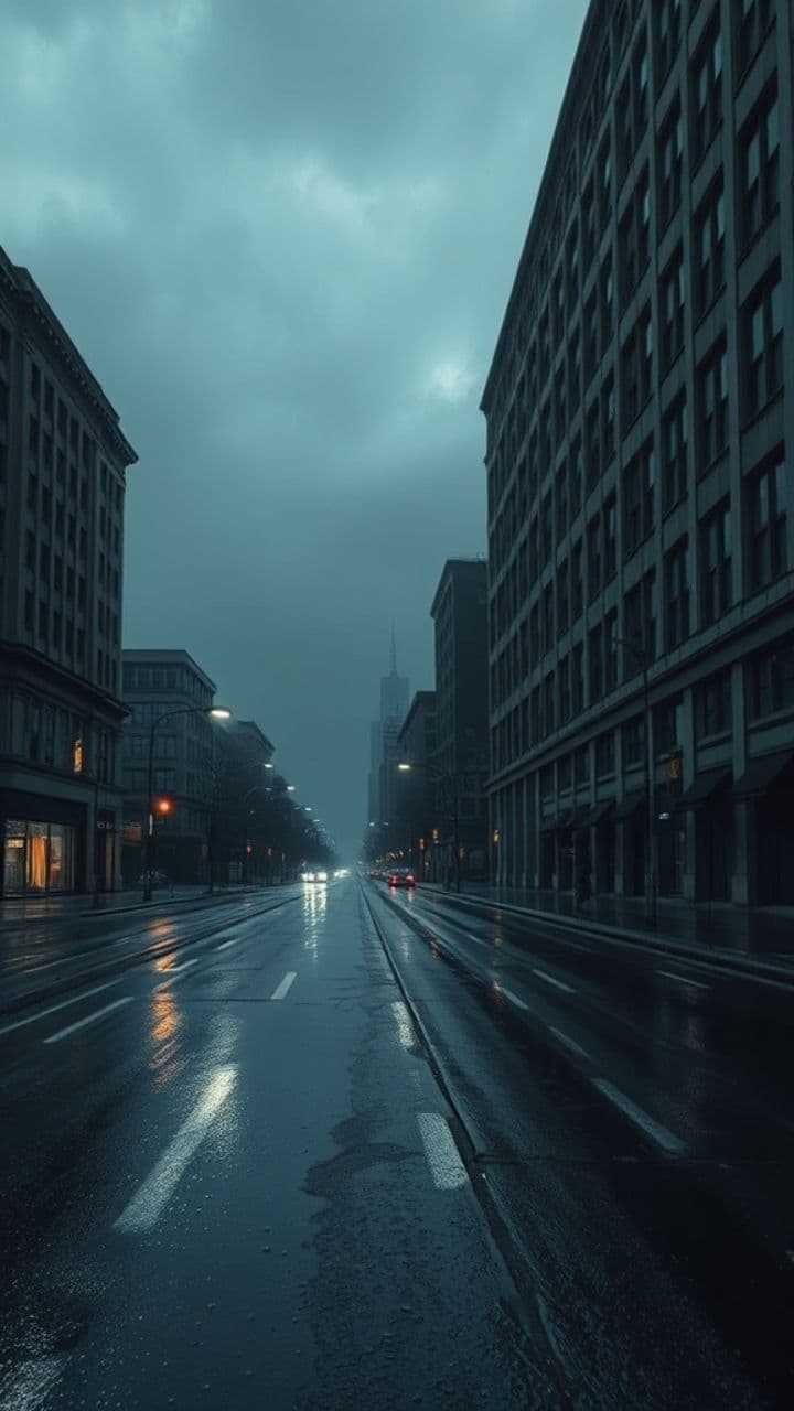 Cienie w betonowej rzeczywistości