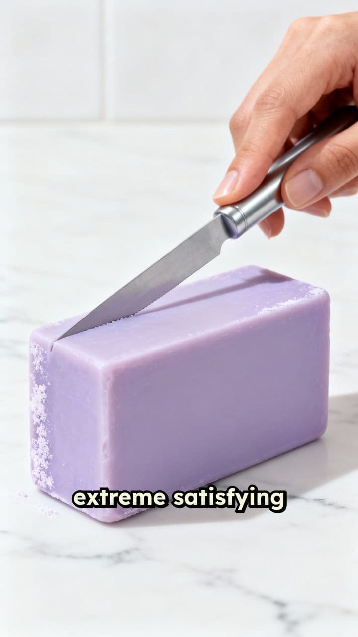 Satisfying Pastel Soap Cutting ASMR