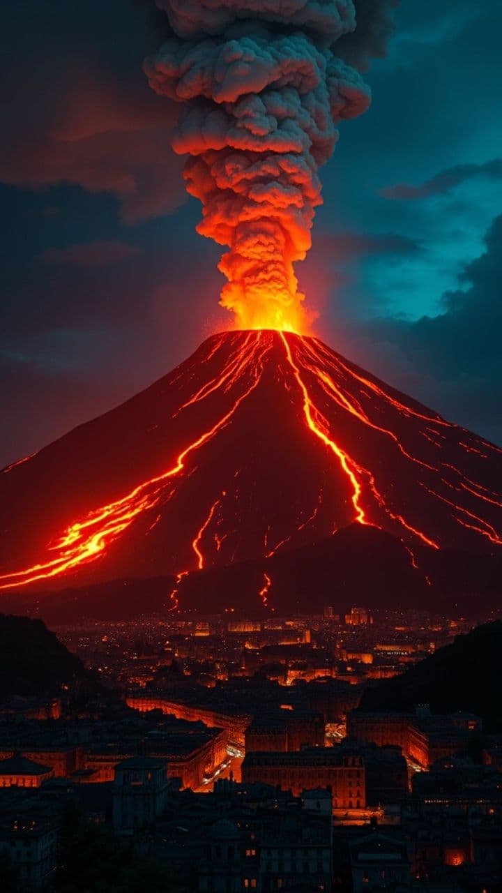 Godzilla vs. Pompeii: Vesuvius Eruption 79 AD