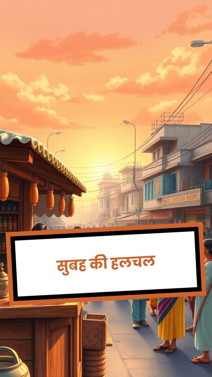 सुबह की हलचल