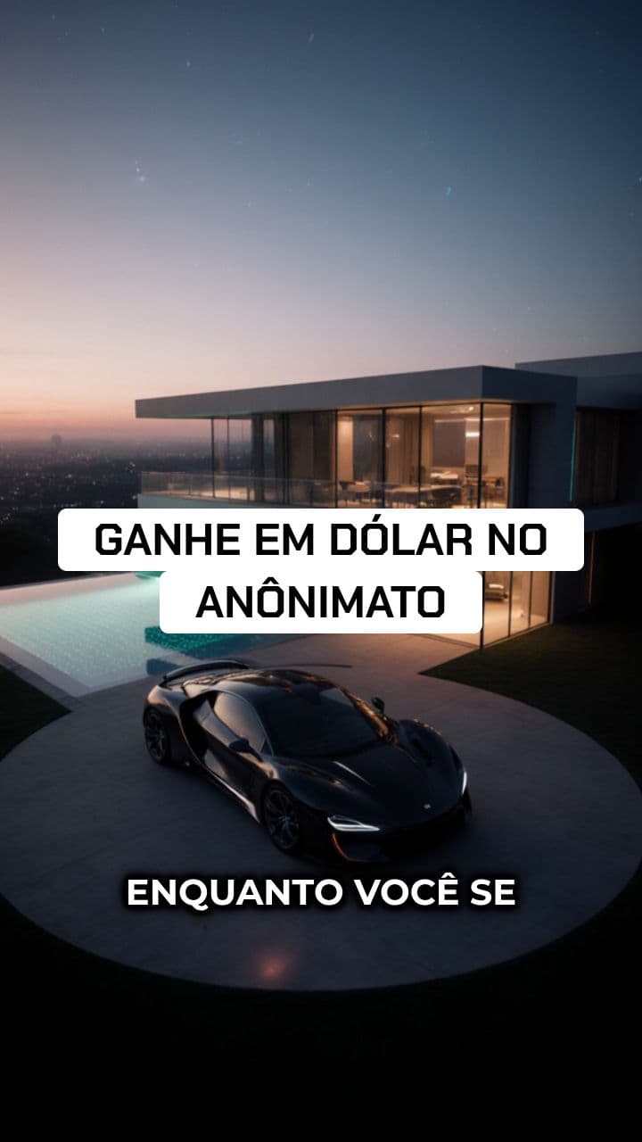 DINHEIRO EM DÓLAR SEM APARECER – VIDA INVISÍVEL