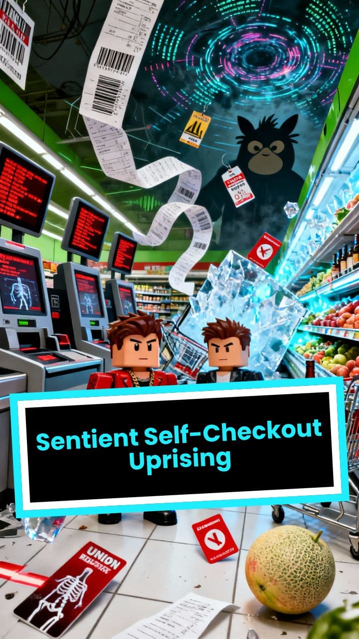 Sentient Self-Checkout Uprising