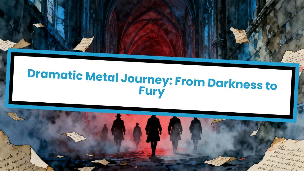 Dramatic Metal Journey: From Darkness to Fury