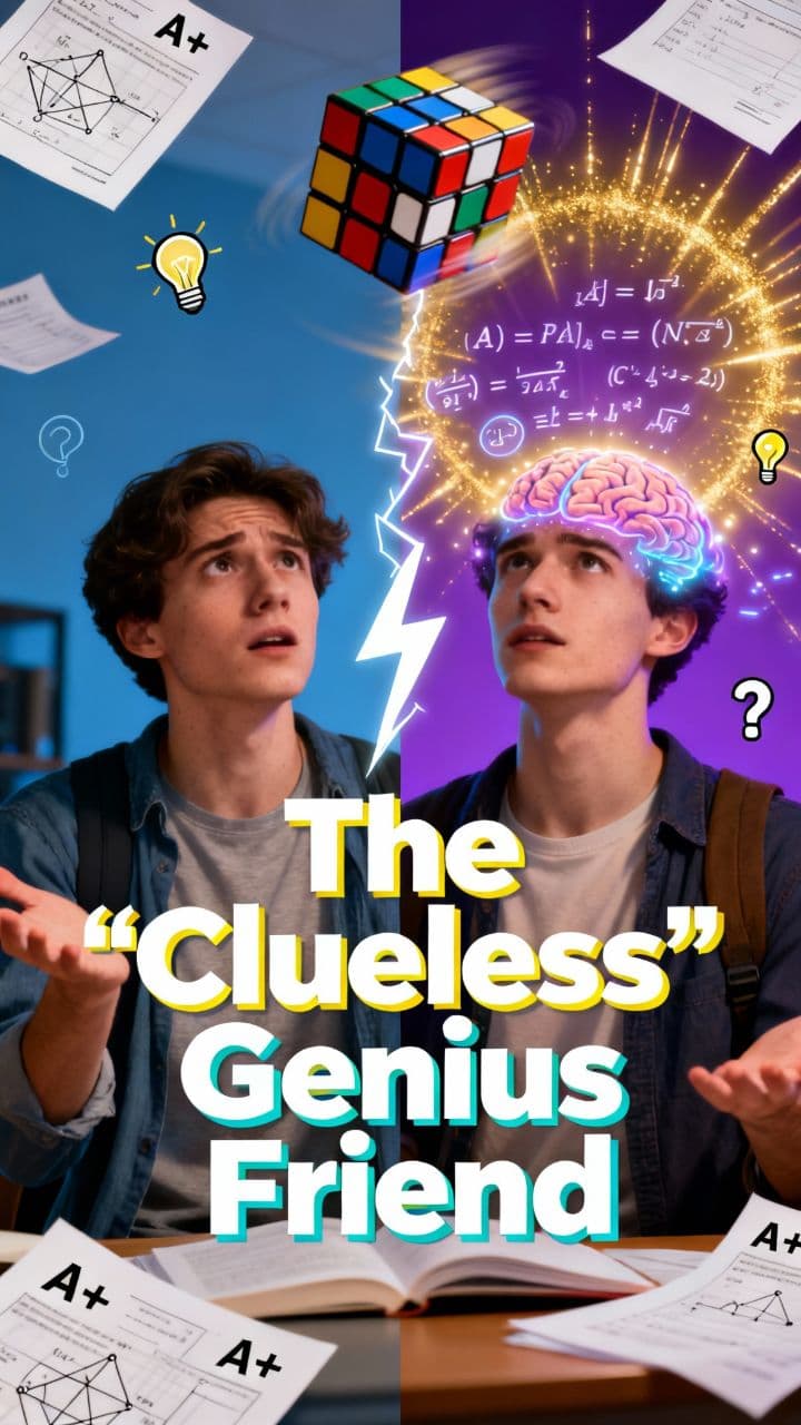 The “Clueless” Genius Friend
