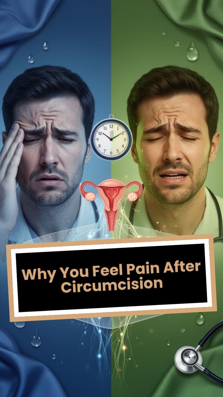 Why You Feel Pain After Circumcision