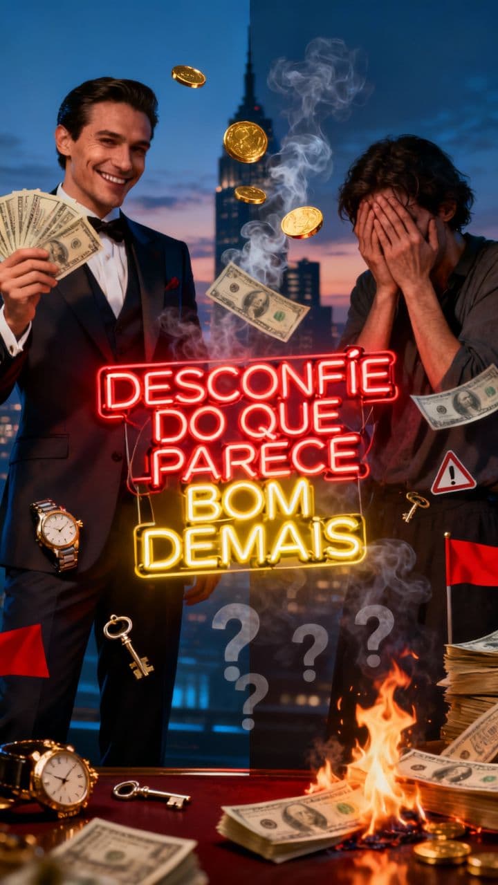 Desconfie do que parece bom demais