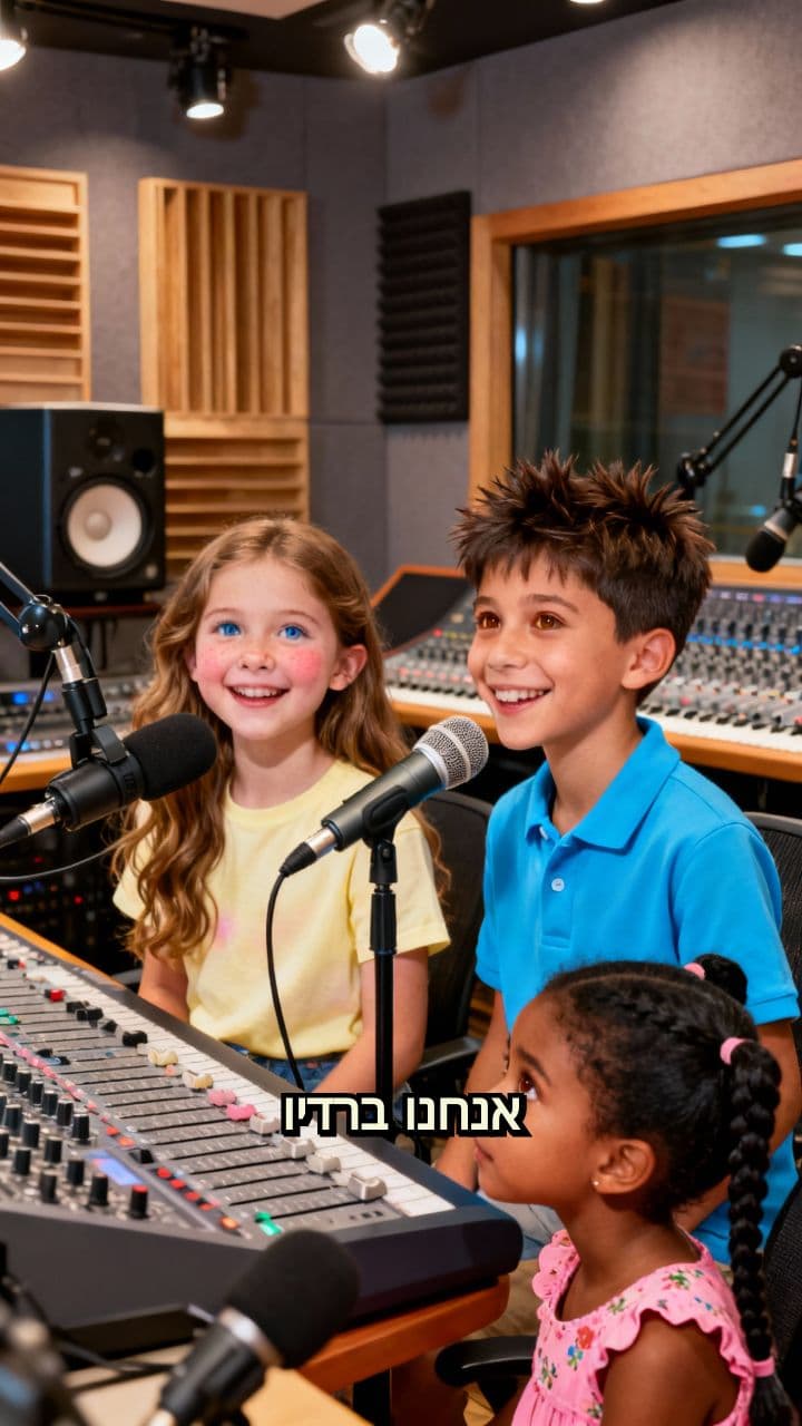 פודקאסט העצמה לילדים ברדיו קידס