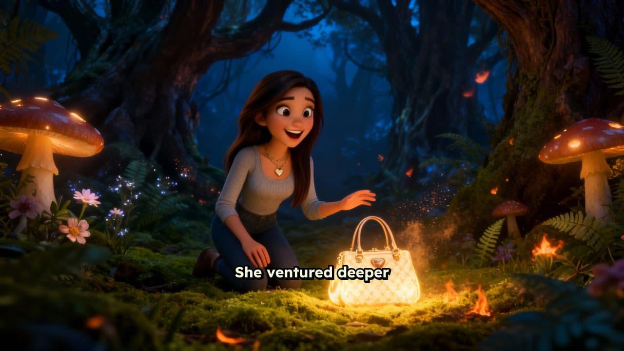 The Glowing Bag Discovery