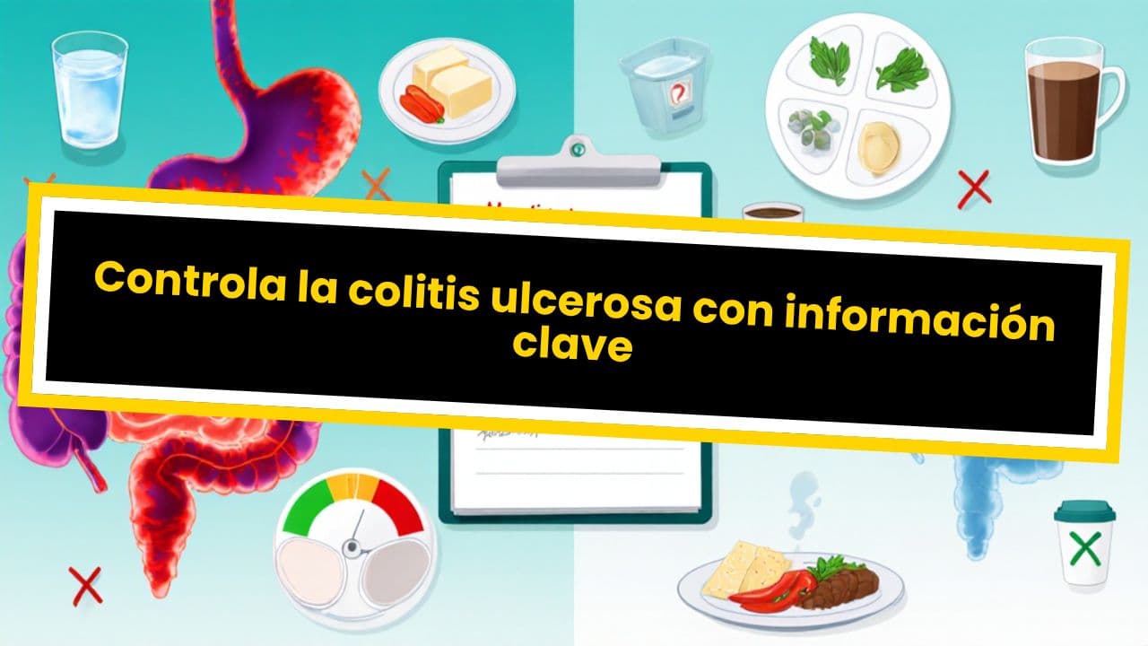 Controla la colitis ulcerosa con información clave