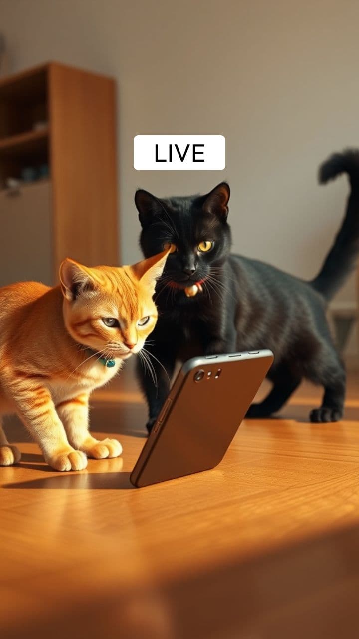 Kitten Live Stream Shenanigans