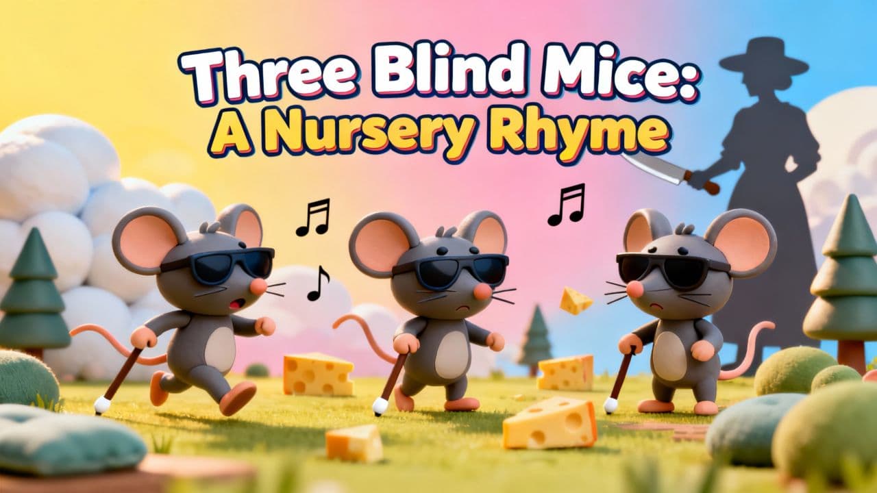 Three Blind Mice: A Nursery Rhyme