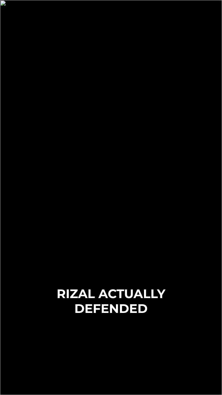 Rizal on Indolence and Colonialism