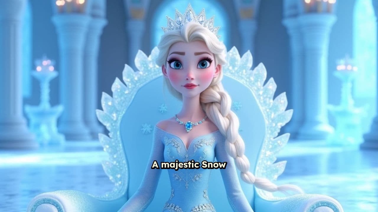 The Snow Queen's Regal Throne
