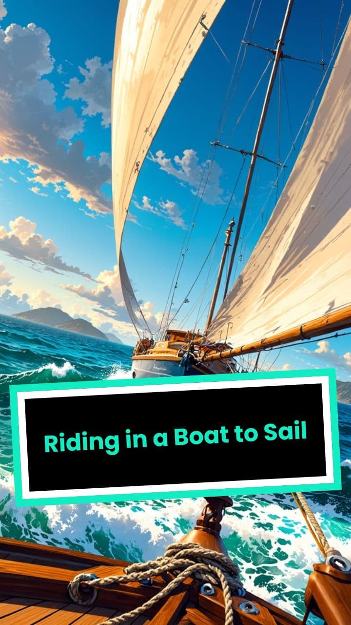 Riding in a Boat to Sail