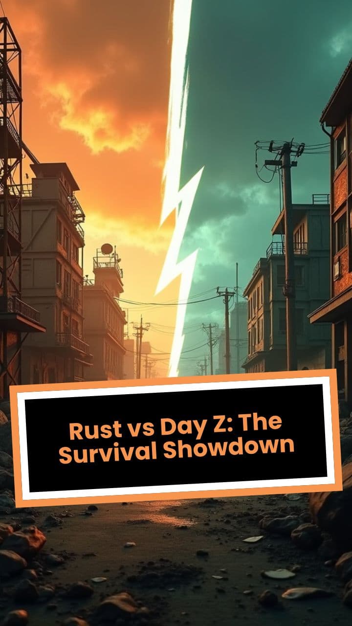 Rust vs Day Z: The Survival Showdown