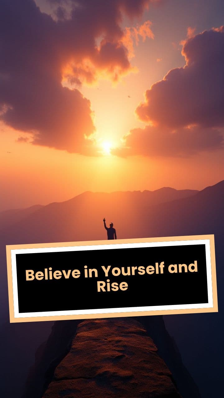 Believe in Yourself and Rise