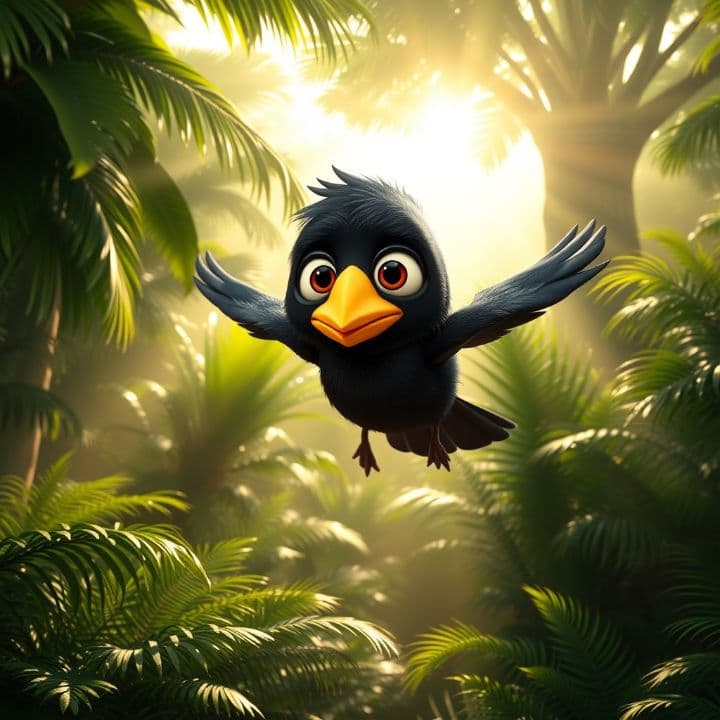 प्यासा कौआ और कंकड़