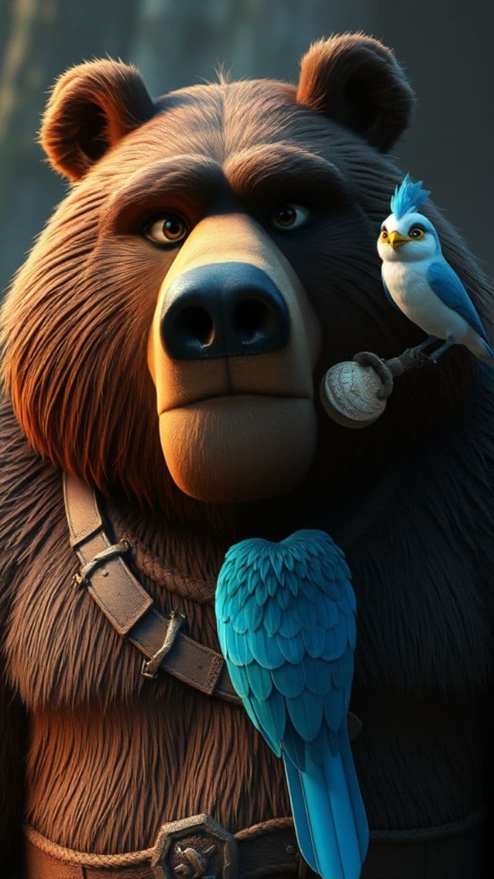 La aventura del oso y el pájaro