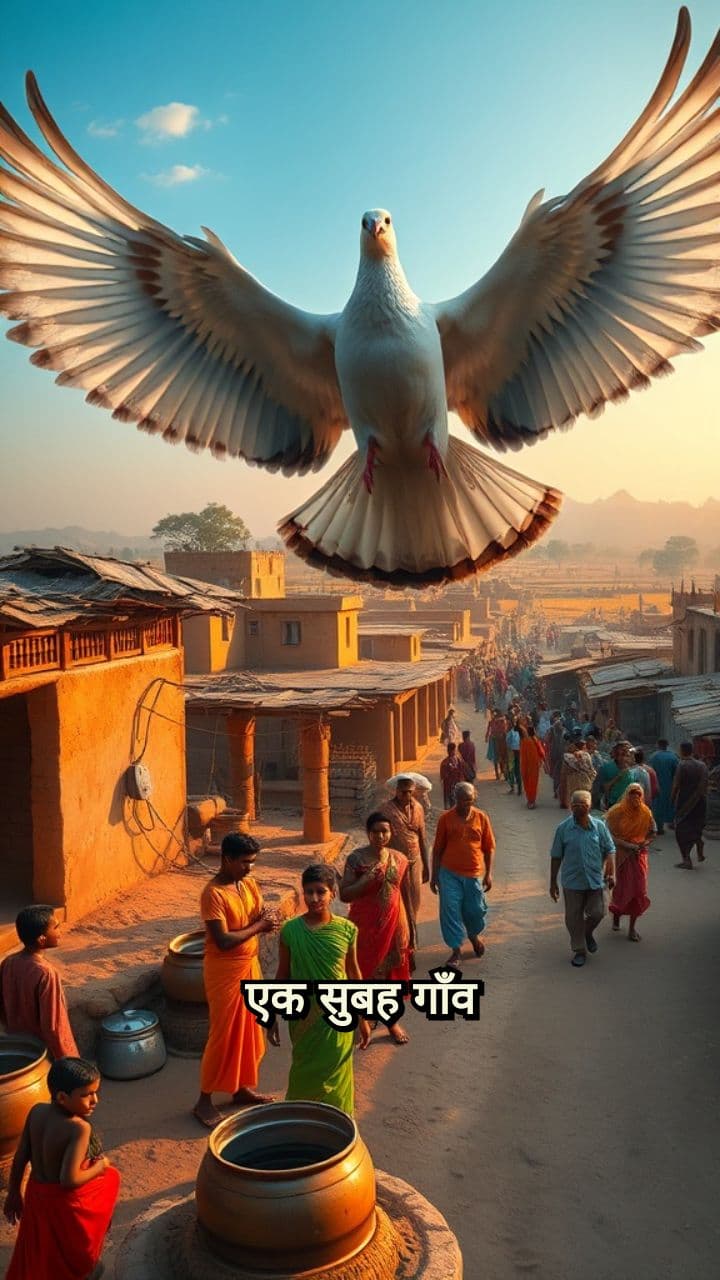 कबूतर और गाँव वाले