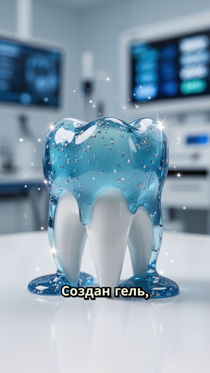 Гель восстанавливает зубную эмаль за недели