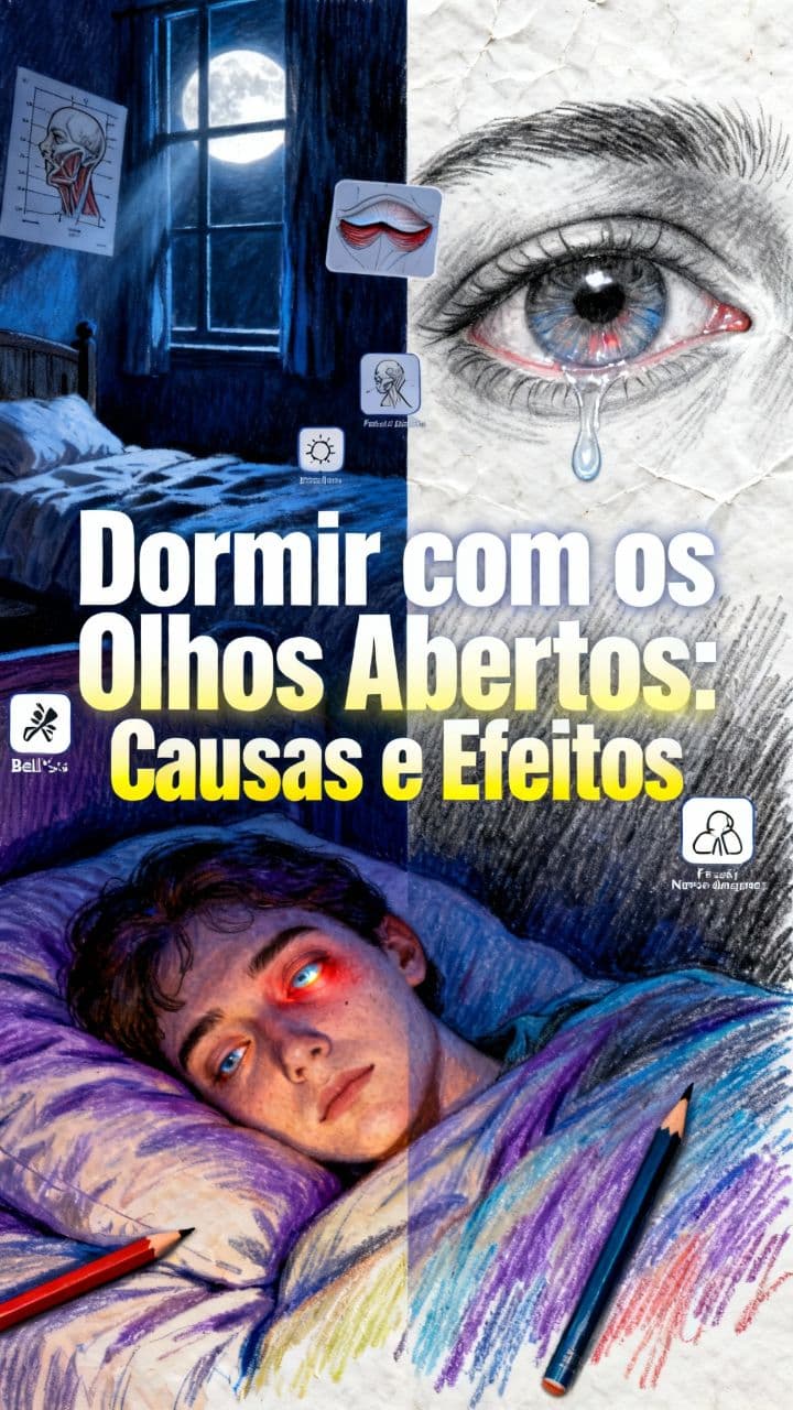Dormir com os Olhos Abertos: Causas e Efeitos
