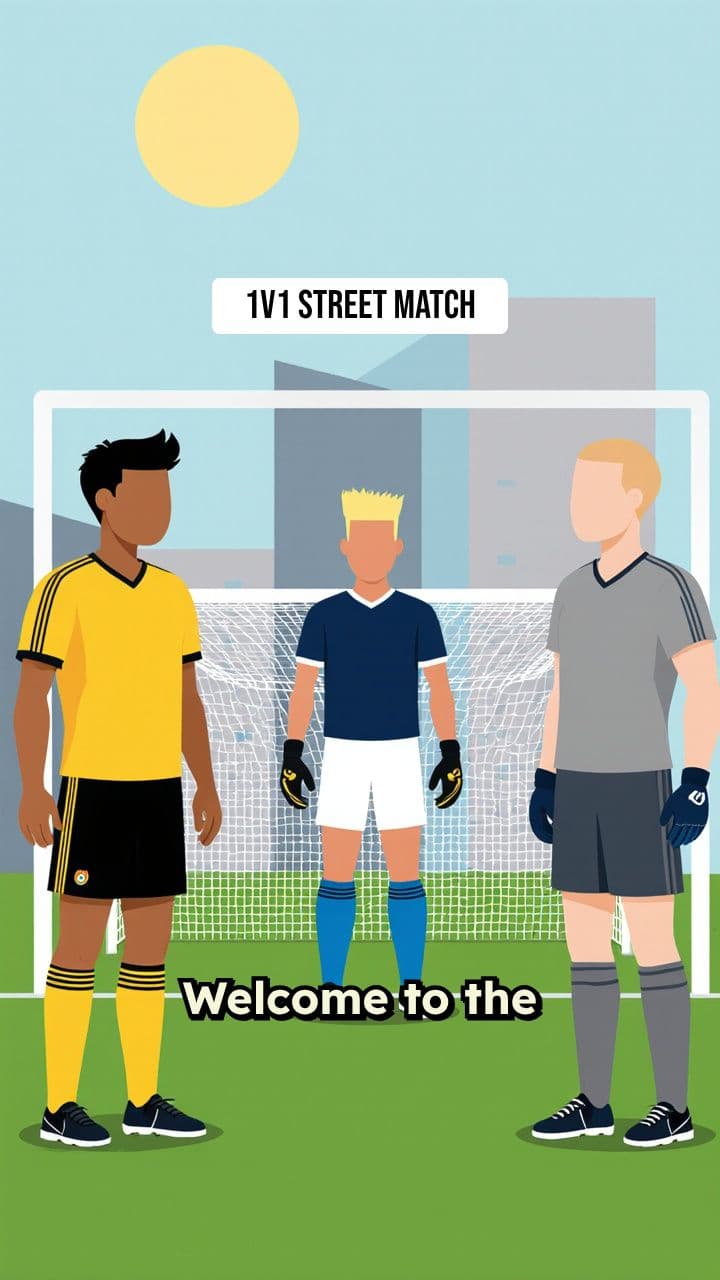 1v1 Street Football Format Explainer