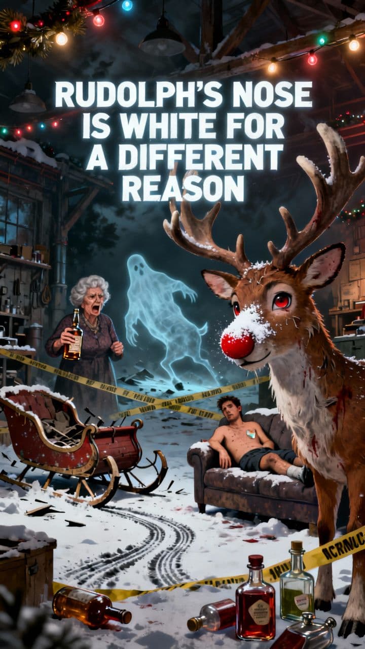 Rudolph's Nose Is White For A Different Reason