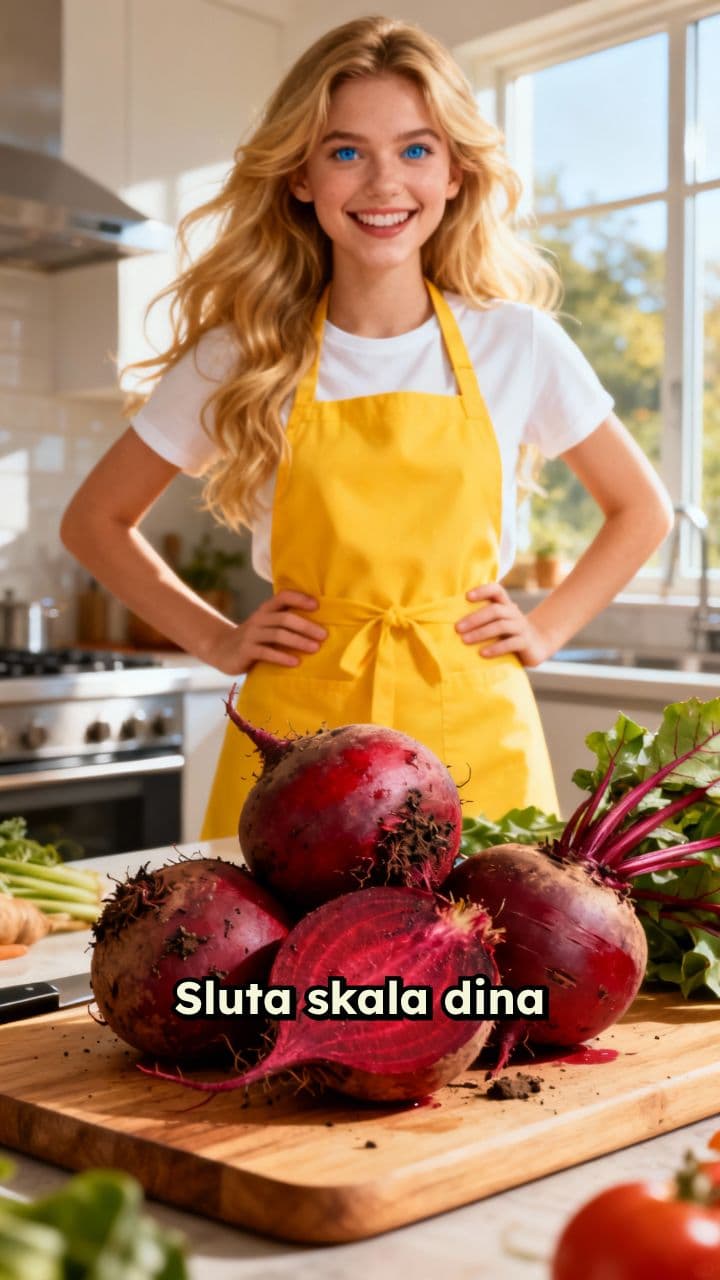 Skala inte rödbetorna – äta skalen!