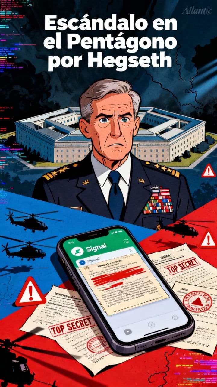 Escándalo en el Pentágono por Hegseth