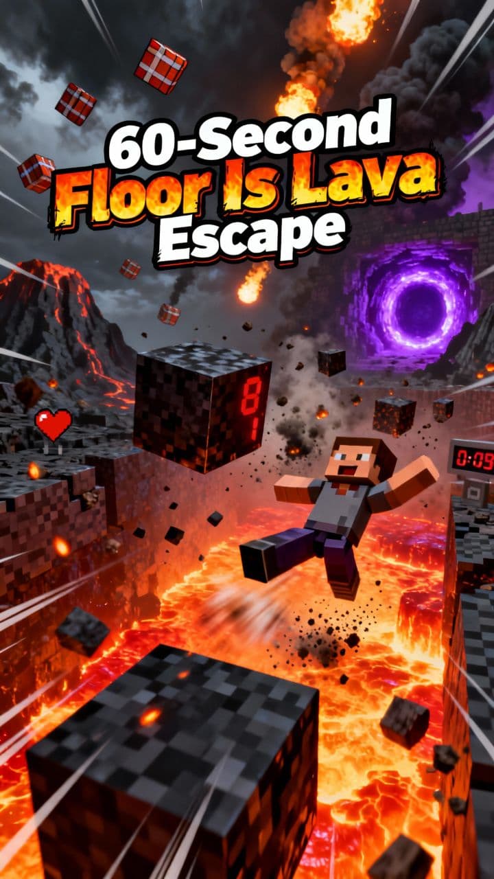60-Second Floor Is Lava Escape