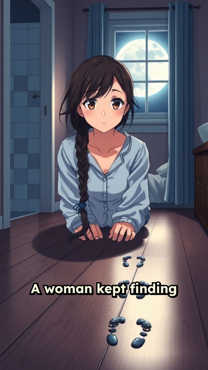 Wet Footprints at 3AM