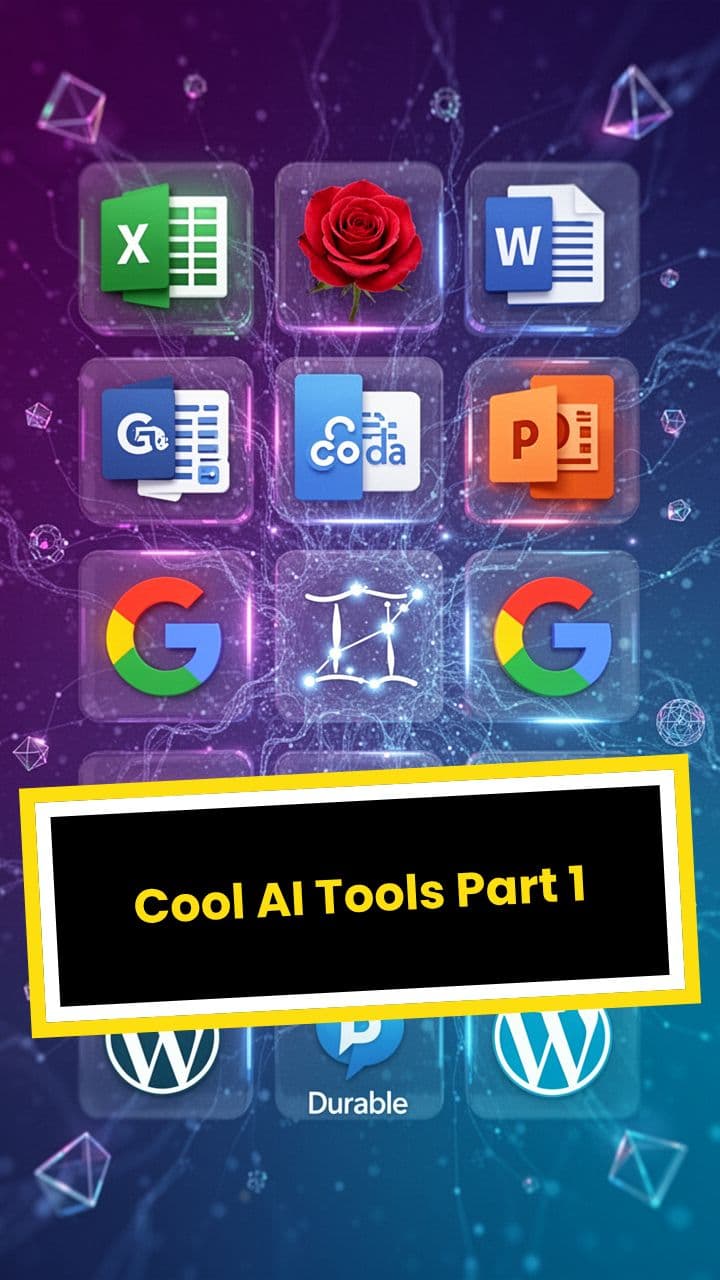 Cool AI Tools Part 1