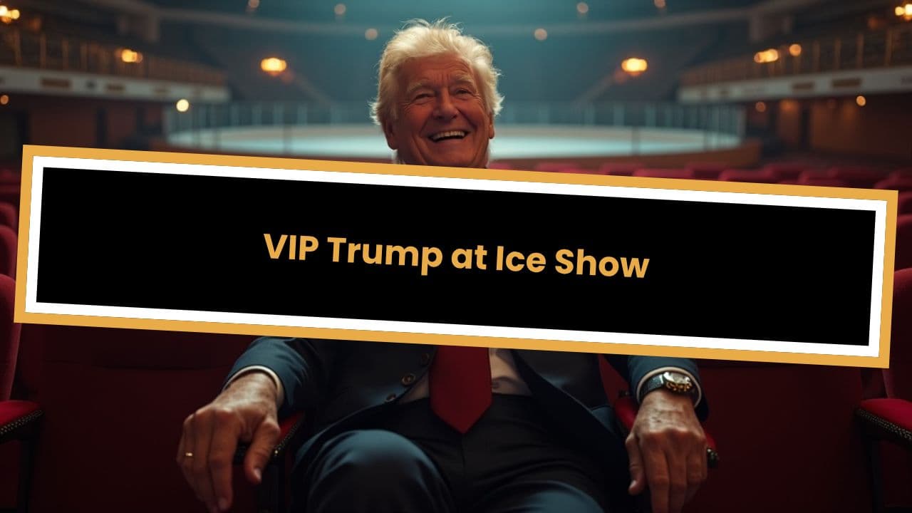 VIP Trump at Ice Show