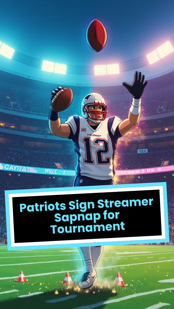 Patriots Sign Streamer Sapnap for Tournament