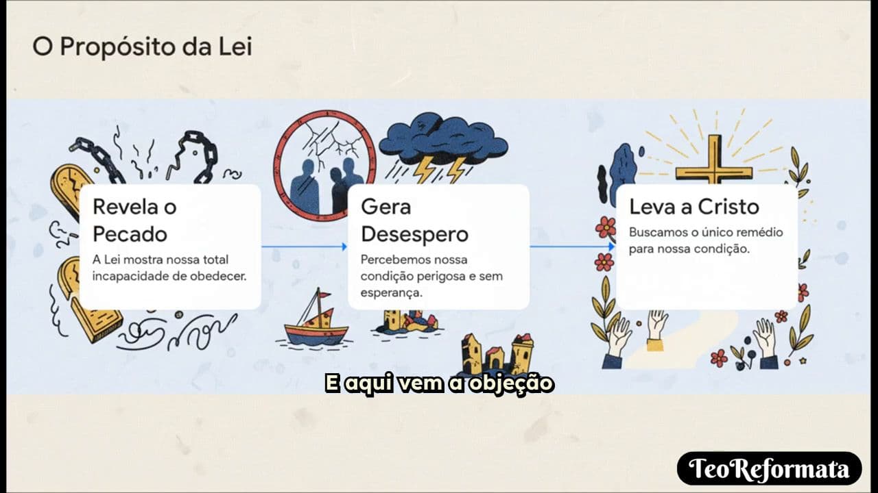 A Lei de Deus é um Espelho da sua Incapacidade