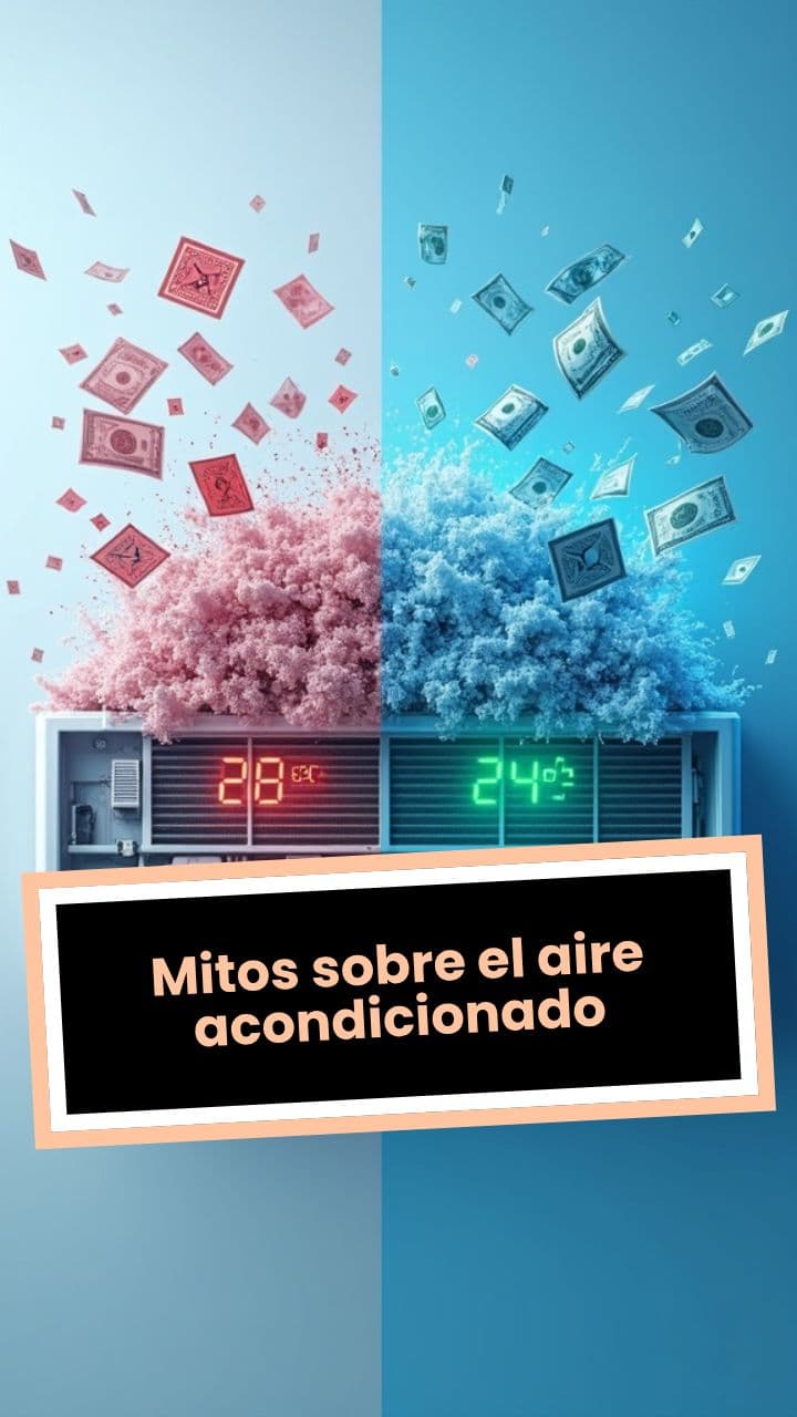 Mitos sobre el aire acondicionado