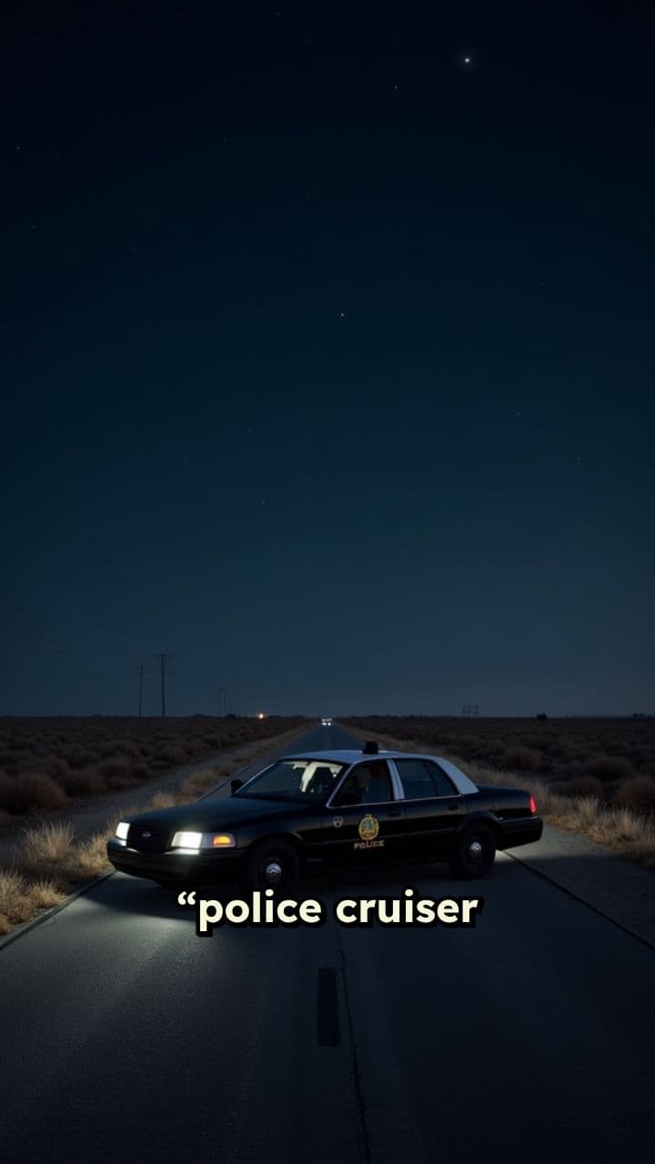 Eerie Night Drive in Rural Texas