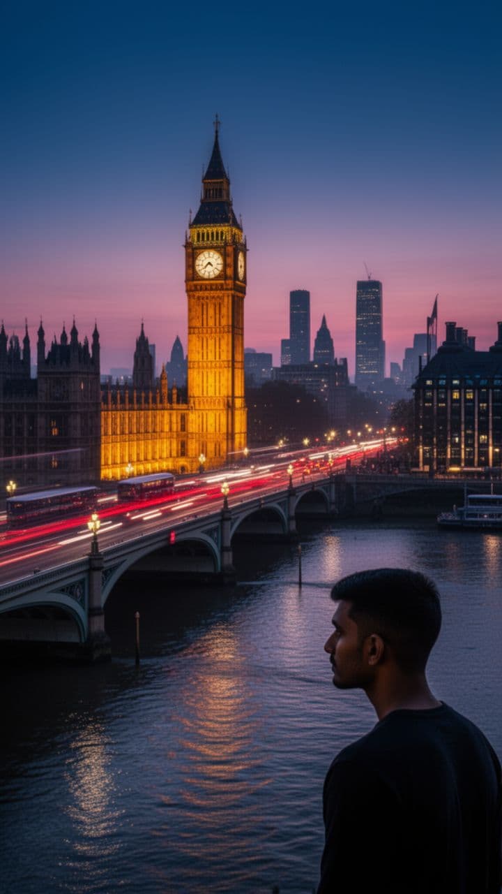 లండన్ ప్రయాణం: కొత్త జీవితం