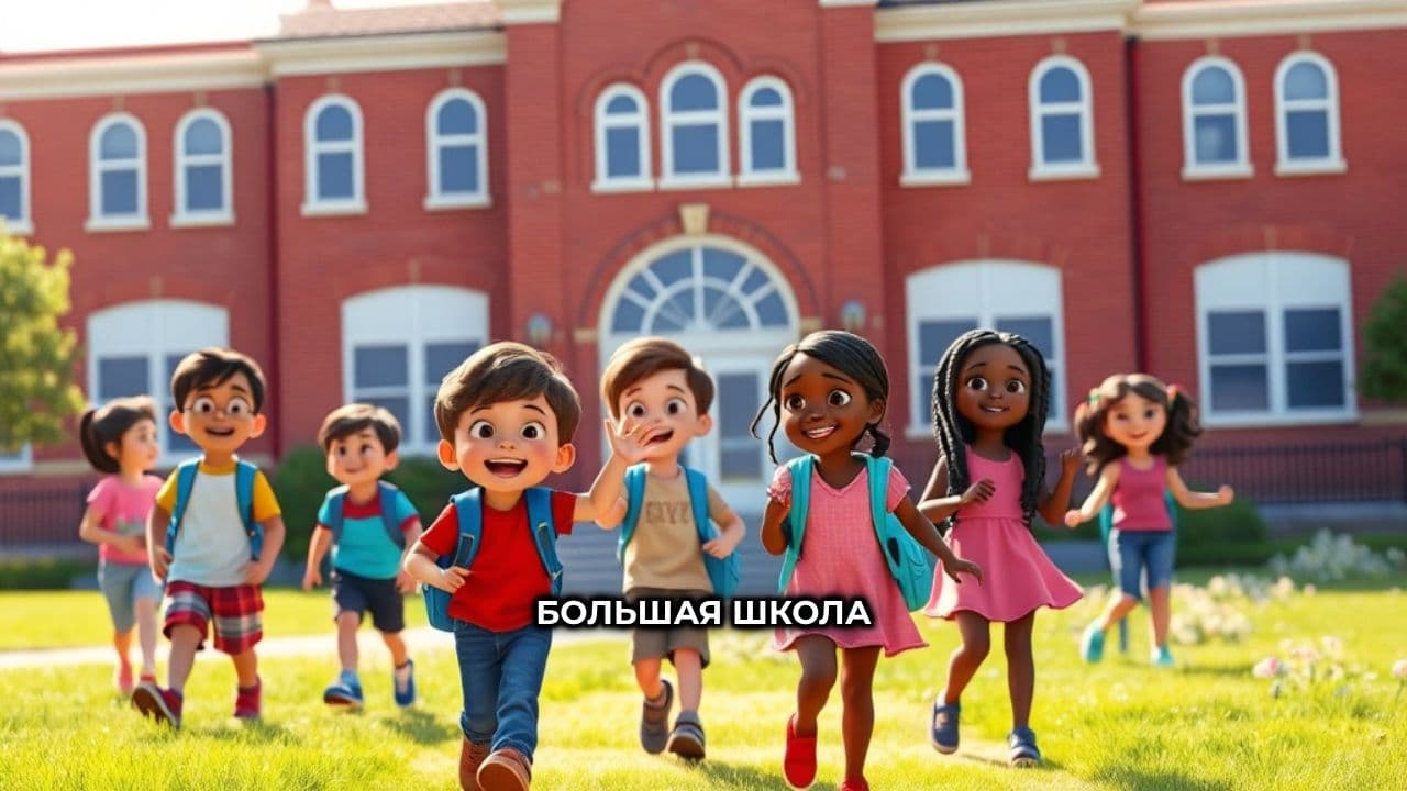 Школа и дети рядом