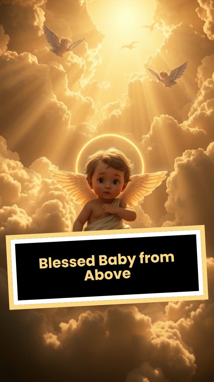Blessed Baby from Above